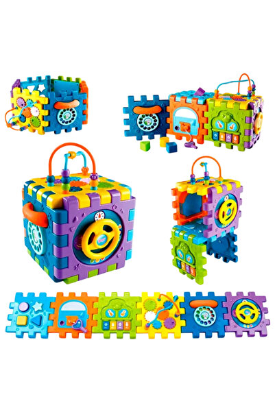 OEM Interactive Toy with Lights, Music, Shape Sorter and Bead Maze, Education...