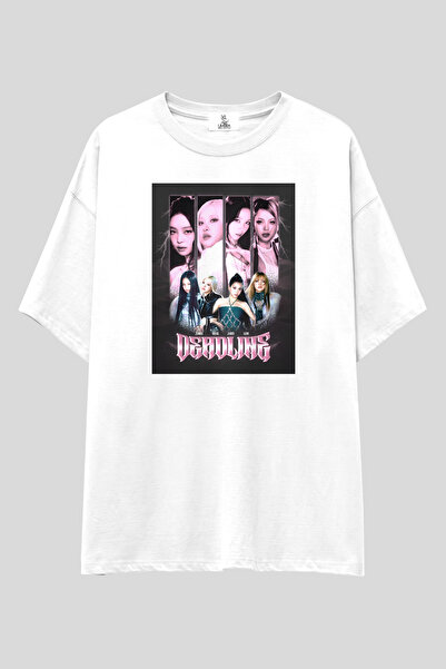 UmbraWear تي شيرت من مجموعة BLACKPINK "Deadline" |   تي شيرت للجنسين 100% قطن...