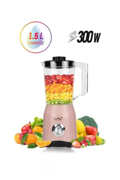 LAC LAICHY Blender for Smoothies, 300W Personal Blender and Grinder Combo