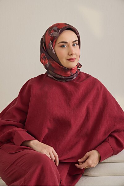 Silk Home Μεταξωτό μαντήλι τουίλ 11498-10