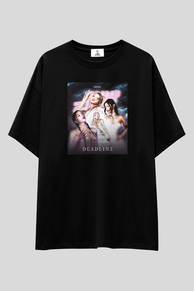 UmbraWear BLACKPINK "Deadline" Koleksiyonu T-shirt | Unisex %100 Pamuk Özel T...