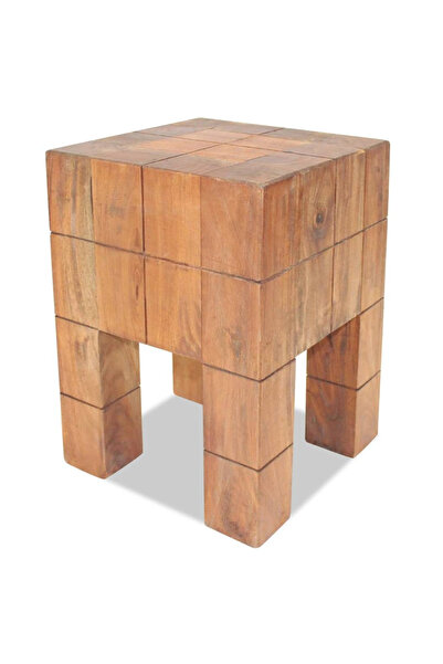 Concept Taburet, lemn masiv reciclat