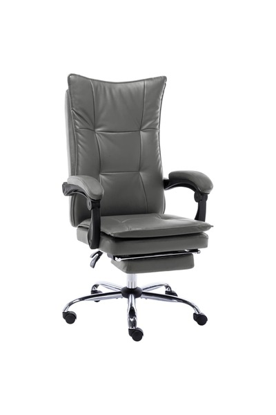 Concept Scaun de birou, antracit, piele ecologică