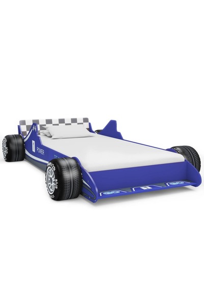 Concept Racing car children's bed, blue, 90 x 200 cm