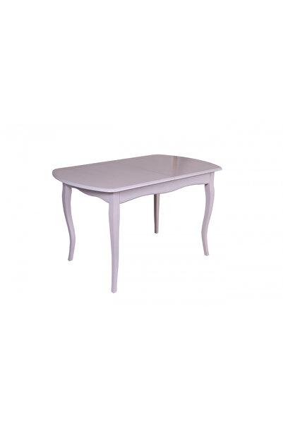 Concept Mobili Επεκτεινόμενο τραπέζι κουζίνας LUMAS, 130(170)*80, Λευκό