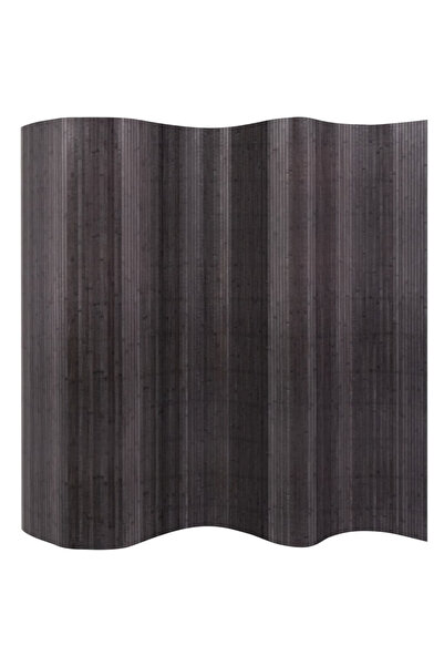 Concept Paravan de cameră din bambus, gri, 250 x 165 cm