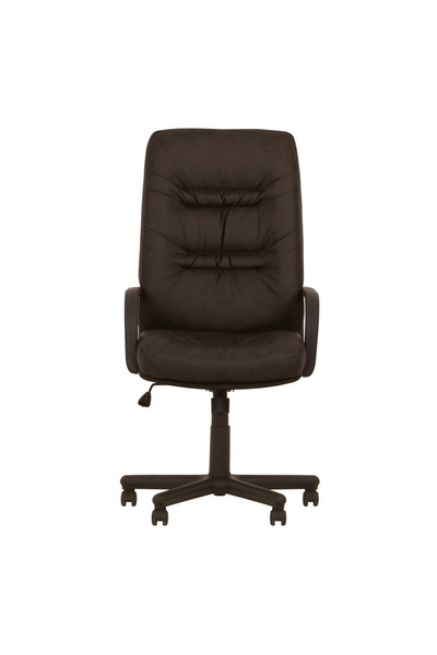 Concept Mobili HELLER διευθυντική καρέκλα, σκούρο καφέ οικολογικό Δερμάτινο