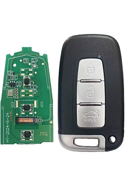 TECHSTAR Cheie auto completa cu telecomanda compatibila cu Hyundai i20, i30, ...