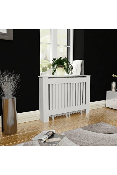 Concept Dulap mască pentru calorifer, 112 cm, MDF alb