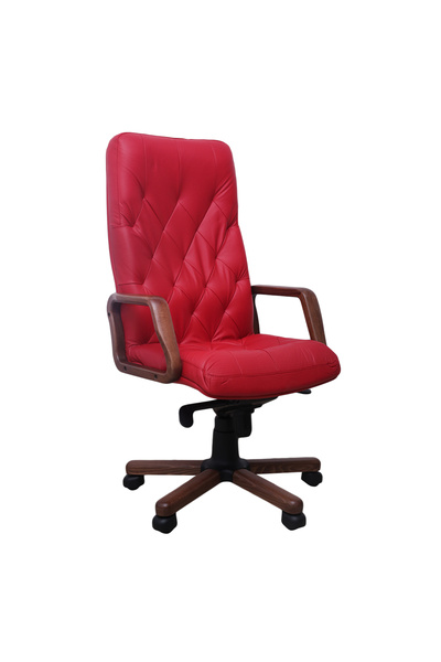 Concept Mobili Scaun directorial HAVANA EXTRA, Rosu piele naturala