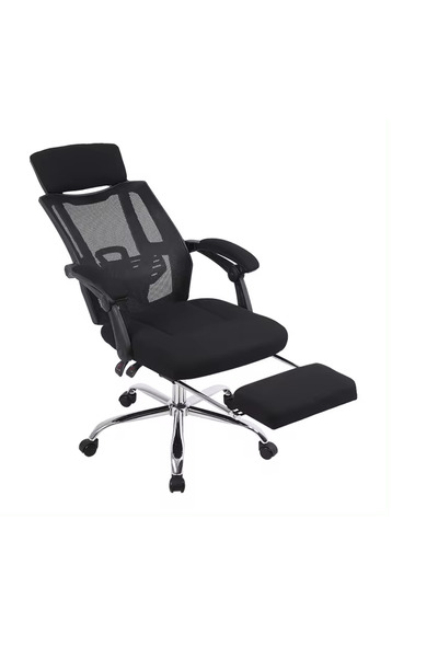 Concept Mobili Ανατομικό διευθυντική καρέκλα MESHY, μαύρη, Mesh/Ύφασμα με επέ...