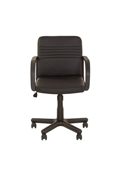 Concept Mobili Διευθύνουσα καρέκλα SELENA, μαύρο οικολογικό Δερμάτινο