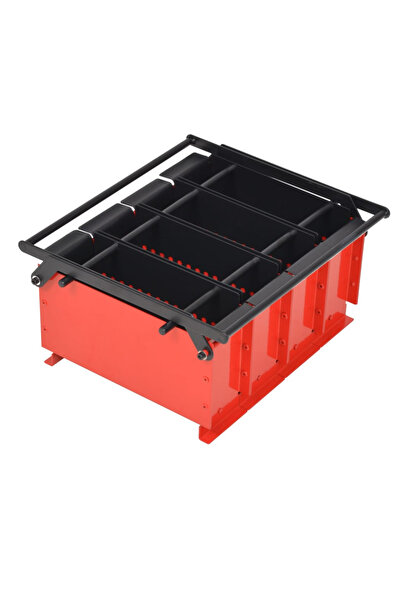 Concept Πρέσα αναπτήρα χαρτιού, ατσάλι, 38x31x18 cm, μαύρο και κόκκινο