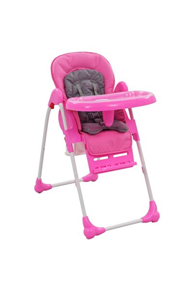 Concept Детско столче за хранене, розово и сиво