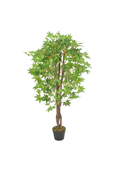 Concept Τεχνητό φυτό σφενδάμου με γλάστρα, πράσινο, 120 εκ.