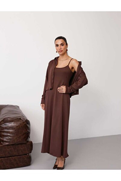 IŞILDA FASHION Set de haine tip cardigan din modal