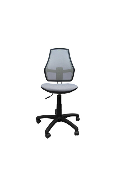 Concept Mobili HOMEWORK GTS children's chair, silver-gray, Cagliari fabric