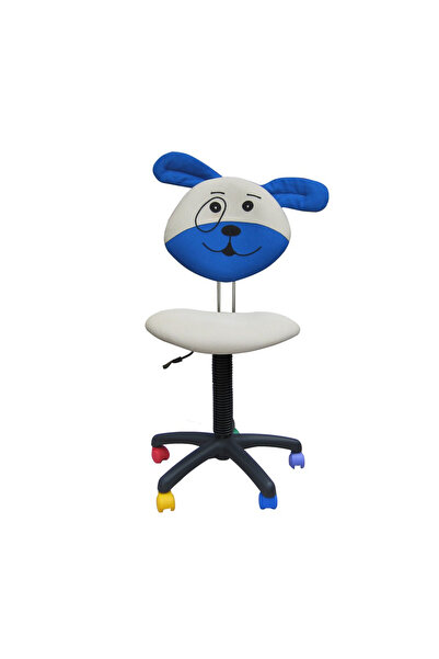 Concept Mobili Παιδική καρέκλα DOGGY, γκρι-μπλε ύφασμα microsolco