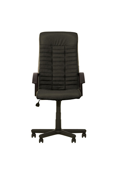 Concept Mobili Scaun directorial HERMAN, Negru piele ecologica