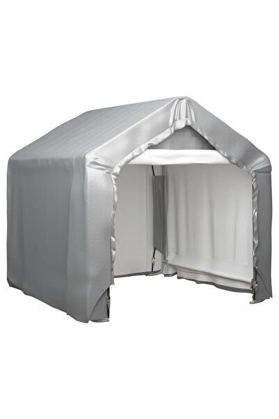 Concept Cort de depozitare, gri, 180x180 cm, oțel galvanizat