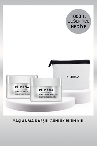 Filorga Time Filler 5XP Yaşlanma Karşıtı Gündüz ve Gece Kremi Set