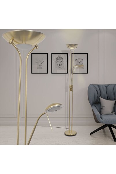 Concept Lampă de podea cu iluminare LED și intensitate variabilă 23 W