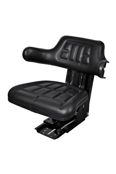 Concept Scaun de tractor cu suspensie, negru