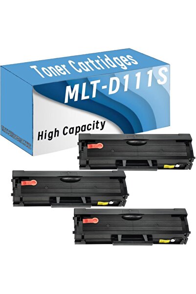 Samsung D111S Xpress SL-M2020W M2070FW M2070W M2024W Printer(3 Pack, Black) YADE