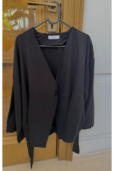 SILA DEMİR BOUTIQUE Vizon Kuşaklı Kimono