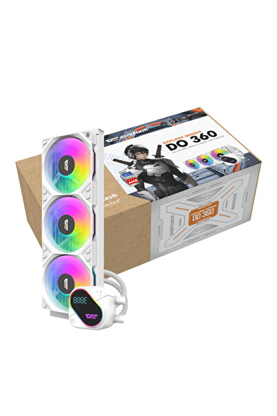 Dark Flash darkFlash DO360 Liquid Cooler, ARGB, PWM Fans, AIO Cooler Compatib...