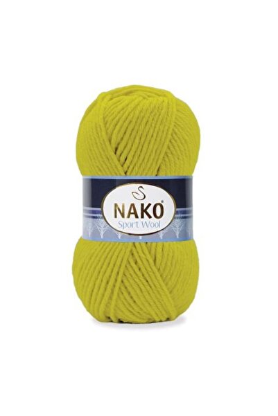 NAKO 5 قطع من خيوط الحياكة اليدوية من صوف سبورت 13872، سترة خيط لحياكة الكنزا...