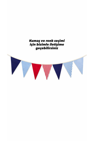 Tiny Üçgen flama (8adet üçgen)