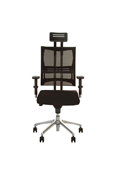 Concept Mobili Scaun directorial PANTERA, Negru stofa fiji