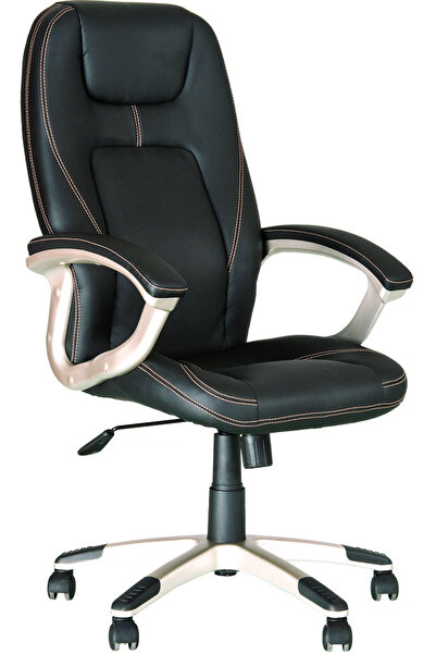 Concept Mobili Εκτελεστική καρέκλα FORCE, μαύρο οικολογικό Δερμάτινο