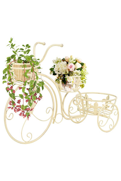 Concept Suport de plante model bicicletă, stil vintage, metal