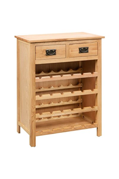 Concept Dulap de vinuri, 72 x 32 x 90 cm, lemn masiv de stejar