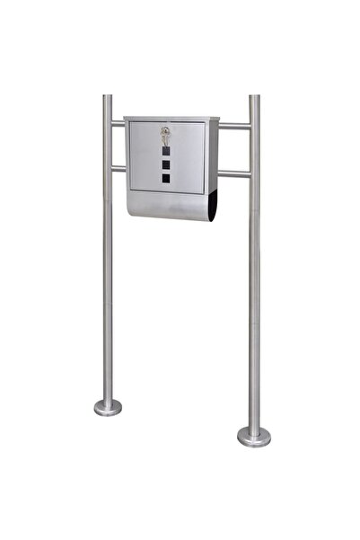 Concept Cutie poștală pe suport din oțel inoxidabil