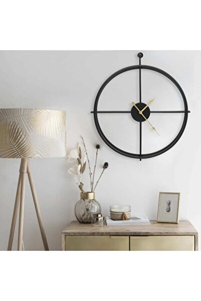 Concept Ceas de perete, negru, 52 cm, fier