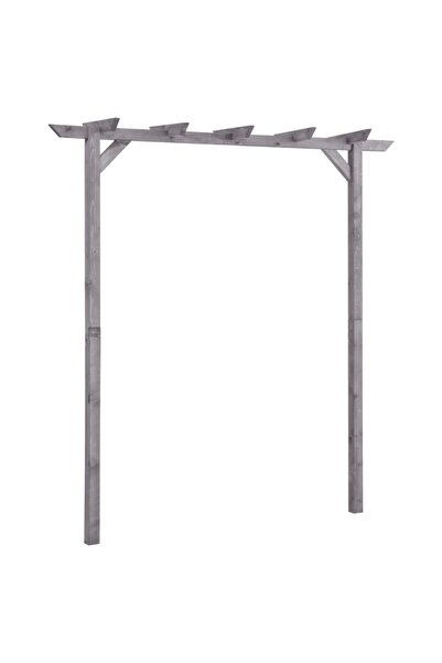 Concept Πέργκολα κήπου, γκρι, 200x40x205 cm, επεξεργασμένο ξύλο πεύκου