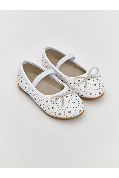 LC Waikiki White Bow Detailed Baby Girl Ballerina Ballet