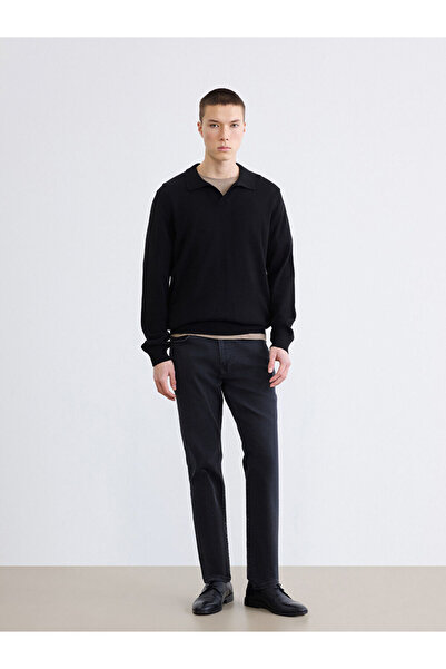 LC Waikiki Ανδρικό τζιν παντελόνι Anthracite 779 Regular Fit