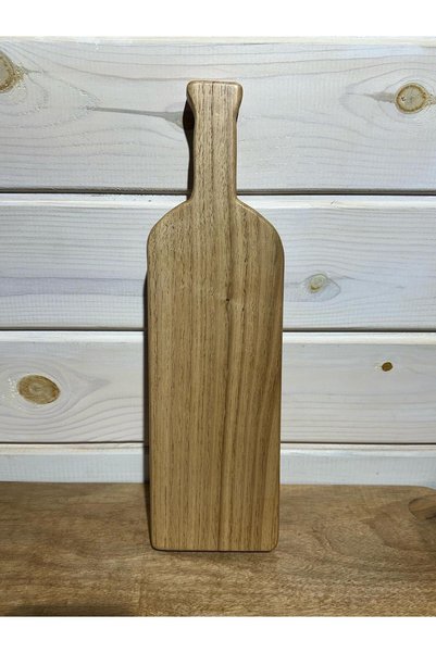 Carveni Natural Wooden Rectangular Cutting and Presentation Board – 37 cm Length, 10 cm Width