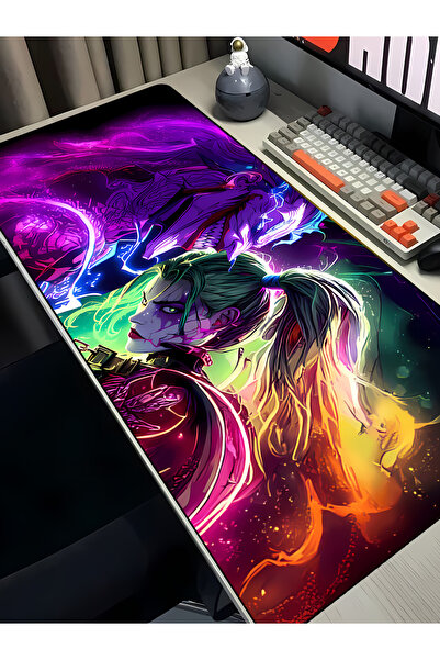 Charmbi Joker & Harley 40X90 Procontrol Mouse Pad Gaming Mousepad Non-Slip So...