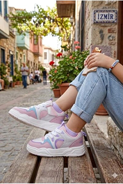 Mater Ayakkabı Cool Jacop Bağcıklı Cırt Cırtlı Sneaker Ortopedik Çocuk Spor Ayakkabı