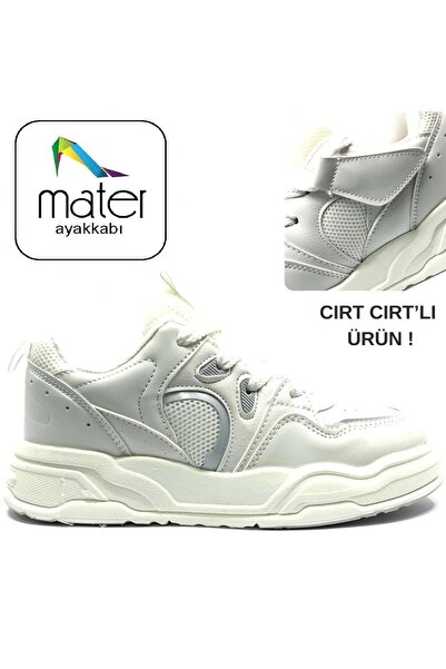 Mater Ayakkabı حذاء رياضي للأطفال من Cool Jacob Lace-up Velcro حذاء رياضي طبي