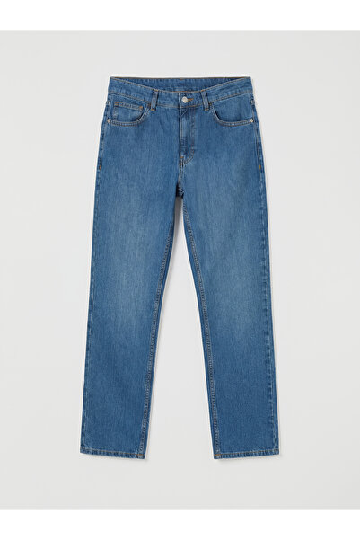 LC Waikiki Μπλε 779 Ανδρικό τζιν παντελόνι κανονικής εφαρμογής