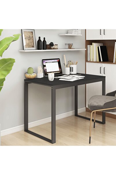 Concept Birou de calculator, negru, 110x60x73 cm, PAL