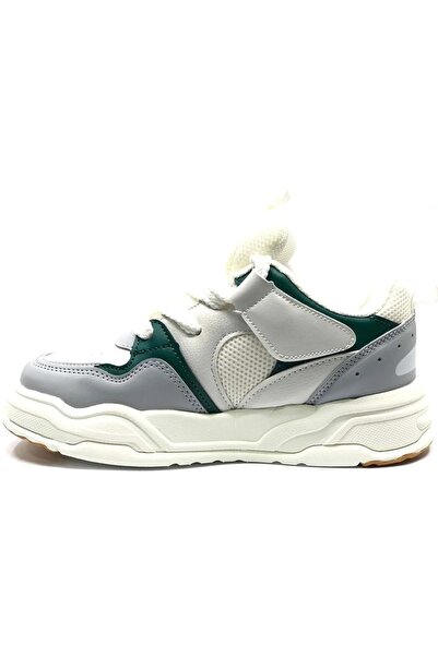 Mater Ayakkabı Cool Jacop Bağcıklı Cırt Cırtlı Sneaker Ortopedik Çocuk Spor Ayakkabı
