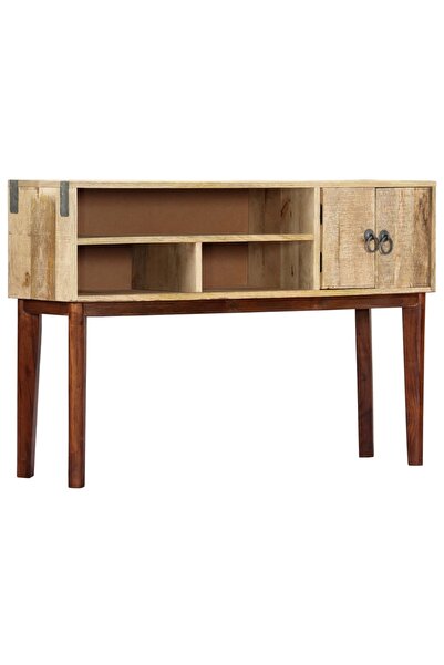 Concept Masă consolă, 115x30x76 cm, lemn masiv de mango nefinisat