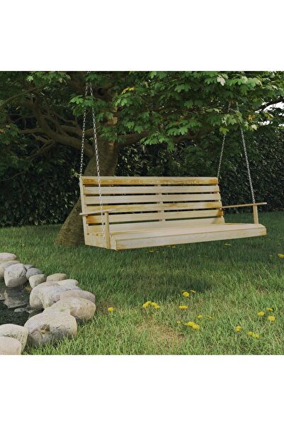 Concept Balansoar de grădină, 155x65x60 cm, lemn tratat de pin